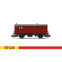 Osobní vůz Third Brake, s oddílem pro zavazadla a průvodčího, BR, III. epocha, TT, Hornby TT4062