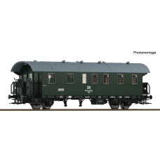 Osobní vůz 2. třídy "Donnerbüchse", DR, s nákladním oddílem, IV. epocha, TT, Roco 6280049
