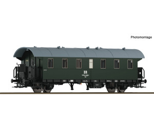 Osobní vůz 2. třídy "Donnerbüchse", druhé provozní číslo, DR, IV. epocha, TT, Roco 6280051