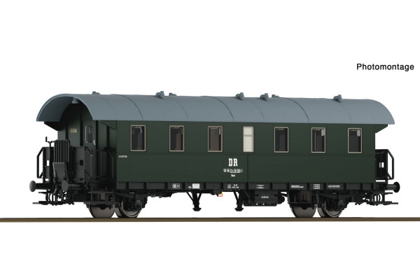 Osobní vůz 2. třídy "Donnerbüchse", druhé provozní číslo, DR, IV. epocha, TT, Roco 6280051