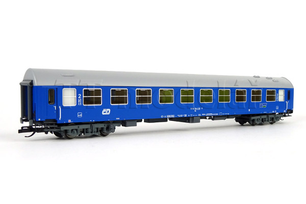 Lehátkový vůz Bc, ČD, V.–VI. epocha, TT, limitovaná série pro DS Model, Tillig 502324