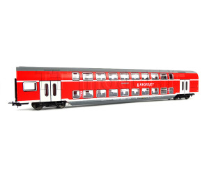 Čtyřnápravový patrový osobní vůz 2. třídy DBz750, Regiojet, VI. epocha, H0, AKCE !, Tillig 73820