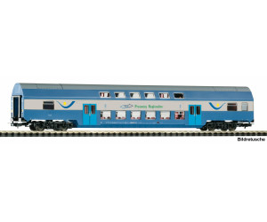 Čtyřnápravový patrový osobní vůz řady Bmnopux, Przewozy Regionalne, VI. epocha, H0, Piko 53108