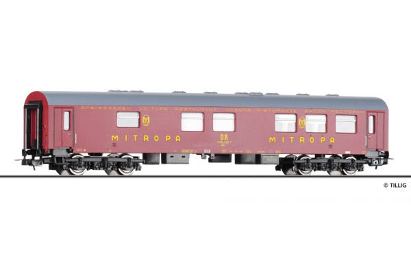 Jídelní vůz WRg „MITROPA“, DR, IV. epocha, H0, Tillig 75015