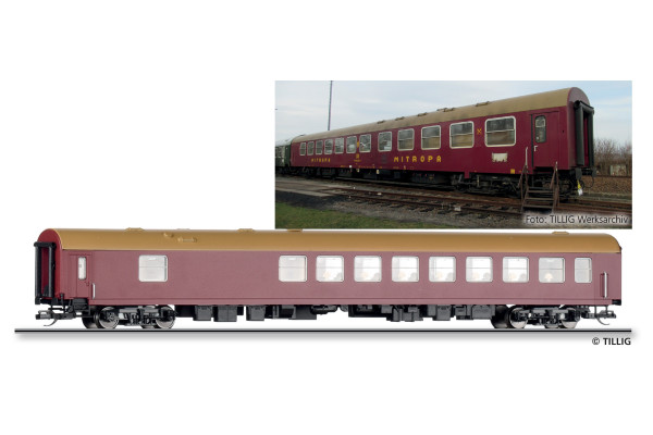 Jídelní vůz WRm, OSEF e.V, VI. epocha, TT, jednorázová série 2026, Tillig 95402 E