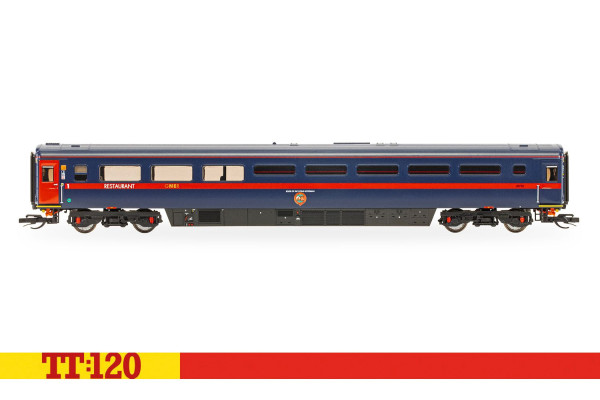 Jídelní vůz GNER - HST - Mk3 - '40720' , V. epocha, TT, Hornby TT4046