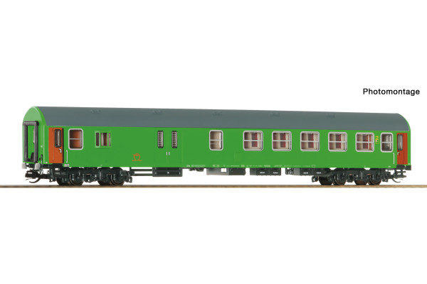 Osobní vůz 2. třídy se zavazadlovým oddílem, ZSSK, V.–VI. epocha, TT, Roco 6280038