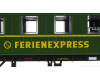 Set dvou osobních vozů „DER-Ferienexpress 2“, DB, III. epocha, TT, jednorázová série, DOPRODEJ, Tillig 01010 E