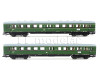 Set tří osobních vozů „D 118 Leipzig-Köln“, DR, III. epocha, TT, jednorázová série, DOPRODEJ, Tillig 01069 E