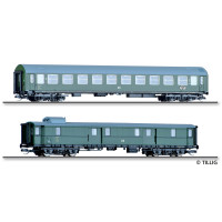 Set vozů „D 118 Leipzig-Köln“, DR, díl 4, III. epocha, TT, jednorázová série, Tillig 01095 E