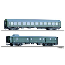 Set vozů „D 118 Leipzig-Köln“, DR, díl 4, III. epocha, TT, jednorázová série, Tillig 01095 E