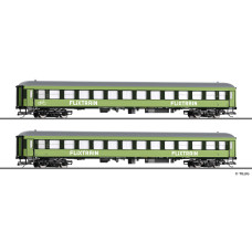 Set dvou osobních vozů Flixtrain, 2. díl, VI. epocha, TT, Tillig 01101