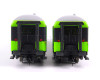 Set dvou osobních vozů Flixtrain, 2. díl, VI. epocha, TT, Tillig 01101 Set dvou osobních vozů Flixtrain, 2. díl, VI. epocha, TT, Tillig 01101