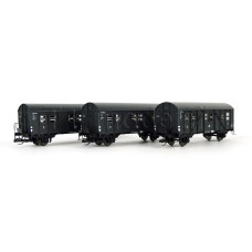 Set tří osobních vozů Mci-43, DRG, II. epocha, TT, jednorázová série 2025, Tillig 01103 E