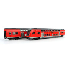 Set dvou osobních vozů, DB Regio, 1. díl, VI. epocha, TT, Tillig 01131