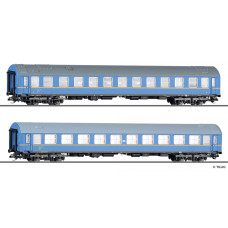 Set osobních vozů "Tourex", díl 4, DR, III. epocha, TT, model Galerie Tillig 2027, Tillig 502743
