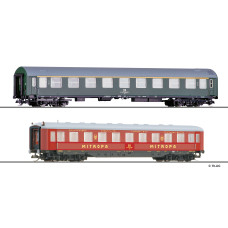 Set osobních vozů "DR-Schnellzug", DR, 1. díl, IV. epocha, TT, Tillig TT Club 2026, Tillig 502803