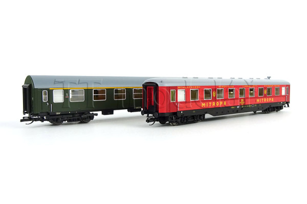 Set osobních vozů "DR-Schnellzug", DR, 1. díl, IV. epocha, TT, Tillig TT Club 2026, Tillig 502803