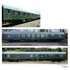 Set tří osobních vozů „Retro-Zug der KŽC Doprava s.r.o.“ typu Y/B 70, ČSD, VI. epocha, H0, jednorázová série 2026, Tillig 70081 E