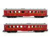 Set tří osobních vozů 2. třídy typu Altenberg, ČSD, III. epocha, TT, DOPRODEJ, Kuehn 42145