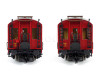 Set tří osobních vozů 2. třídy typu Altenberg, ČSD, III. epocha, TT, DOPRODEJ, Kuehn 42145