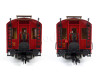 Set tří osobních vozů 2. třídy typu Altenberg, ČSD, III. epocha, TT, DOPRODEJ, Kuehn 42145