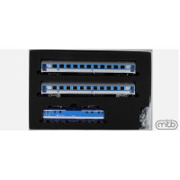 Set osobního vlaku s elektrickou lokomotivou 163 026 a dvou vozů Bt, ČD, Najbrt, VI. epocha, TT, MTB 163026+BtSet