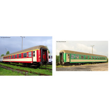 Set dvou osobních vozů 1. a 2. třídy, PKP Intercity, VI. epocha, H0, Piko 28320