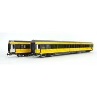 Set dvou osobních vozů 2. třídy, Regiojet, VI. epocha, H0, Piko 28323