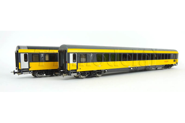 Set dvou osobních vozů 2. třídy, Regiojet, VI. epocha, H0, Piko 28323