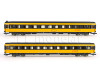 Set tří osobních vozů 2. třídy, Regiojet, VI. epocha, H0, Roco 6200082