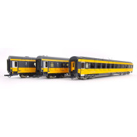 Set tří osobních vozů 2. třídy, Regiojet, VI. epocha, H0, Roco 6200082