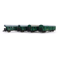 Set osobních a zavazadlového vozu, ČSD, IV. epocha, H0, Roco 6200088