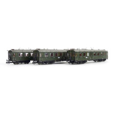 Set tří osobních vozů "Altenberg", DRG, II. epocha, TT, Roco 6280001