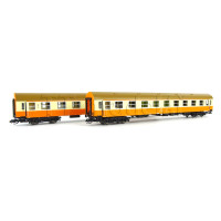 Set dvou osobních vozů 1. třídy řady Ame, DR, IV. epocha, TT, Roco 6280016