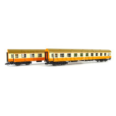 Set dvou osobních vozů 1. třídy řady Ame, DR, IV. epocha, TT, Roco 6280016