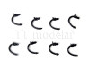 Set dvou osobních vozů 2. třídy řady Bme, DR, IV. epocha, TT, Roco 6280017