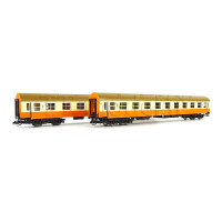 Set dvou osobních vozů 2. třídy řady Bme, DR, IV. epocha, TT, Roco 6280017