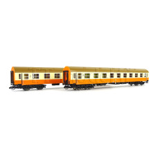 Set dvou osobních vozů 2. třídy řady Bme, DR, IV. epocha, TT, Roco 6280017