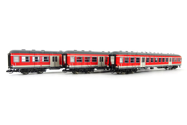 Set tří osobních vozů ABn a Bn, DB AG, VI. epocha, TT, Roco 6280021