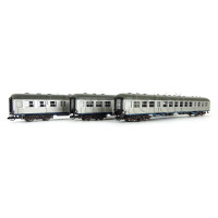 Set tří osobních vozů ABn a Bn, DB, IV. epocha, TT, Roco 6280023