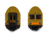 Set dvou patrových vozů řady DBmq a DBmue, DR, IV. epocha, TT, Roco 6280025