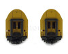 Set dvou patrových vozů řady DBmq a DBmue, DR, IV. epocha, TT, Roco 6280025