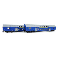 Set dvou patrových vozů řady Bap, ČSD, IV. epocha, TT, Roco 6280027