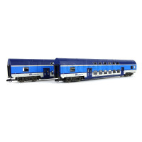 Set dvou patrových vozů řady Bdmteeo, ČD, VI. epocha, TT, Roco 6280028