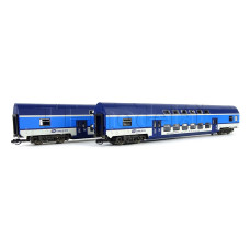 Set dvou patrových vozů řady Bdmteeo, ČD, VI. epocha, TT, Roco 6280028