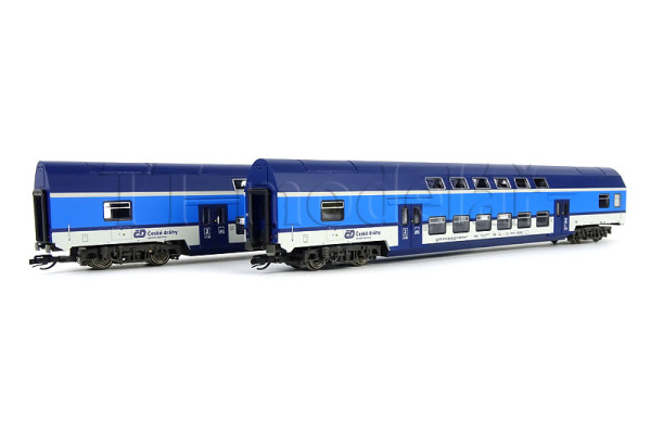 Set dvou patrových vozů řady Bdmteeo, ČD, VI. epocha, TT, Roco 6280028