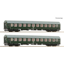 Set dvou osobních vozů 2. třídy typu Y/B 70, PKP, IV. epocha, TT, Roco 6280043
