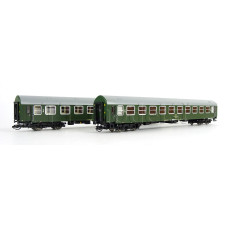 Set dvou osobních vozů 2. třídy typu Y/B 70, PKP, IV. epocha, TT, Roco 6280043 Set dvou osobních vozů 2. třídy typu Y/B 70, PKP, IV. epocha, TT, Roco 6280043
