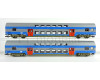 Set dvou patrových vozů Bmto, ČD, V. epocha, TT, Roco 6280044 Set dvou patrových vozů Bmto, ČD, V. epocha, TT, Roco 6280044